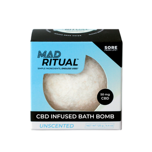 Open image in slideshow, CBD Bath Bomb - Unscented
