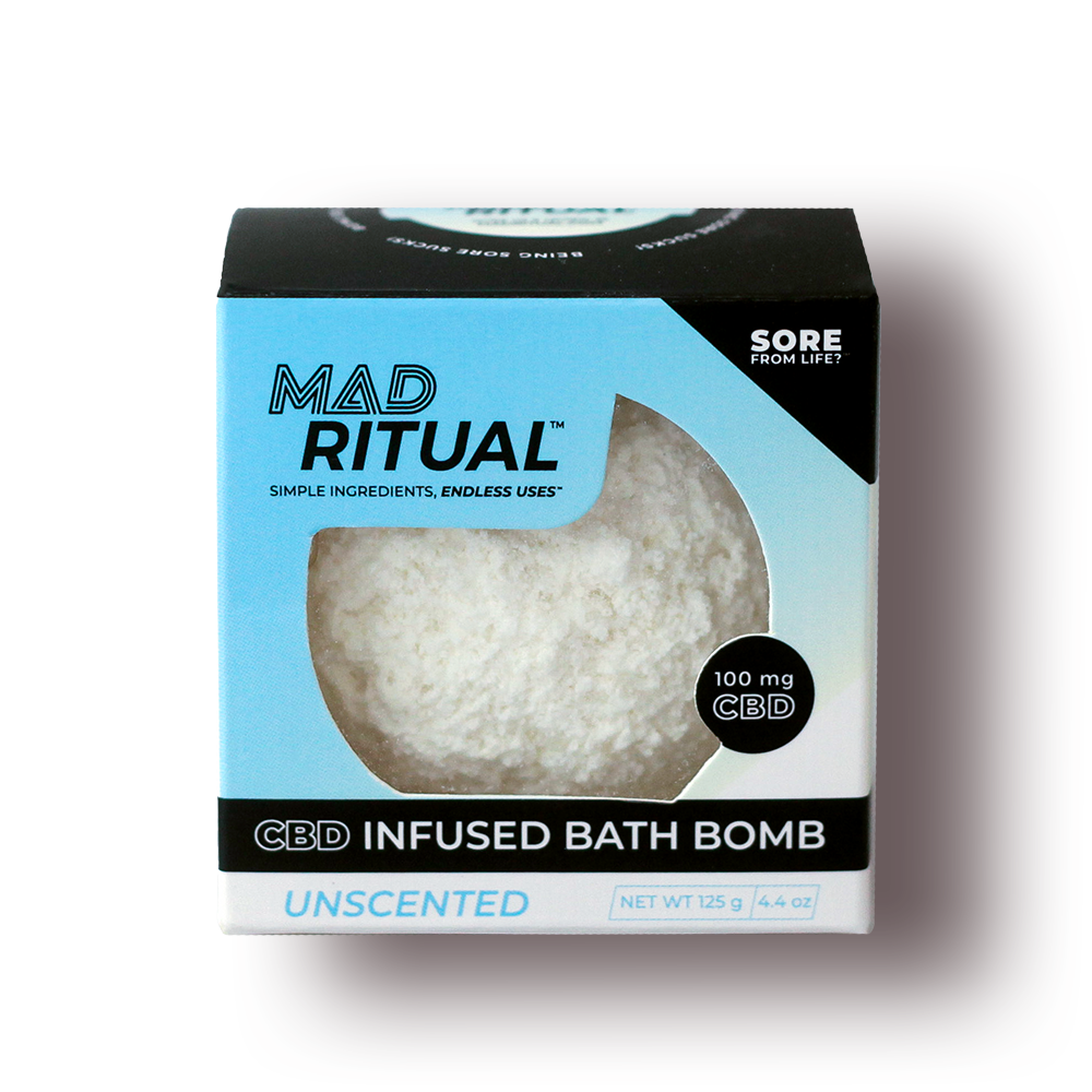 CBD Bath Bomb - Unscented